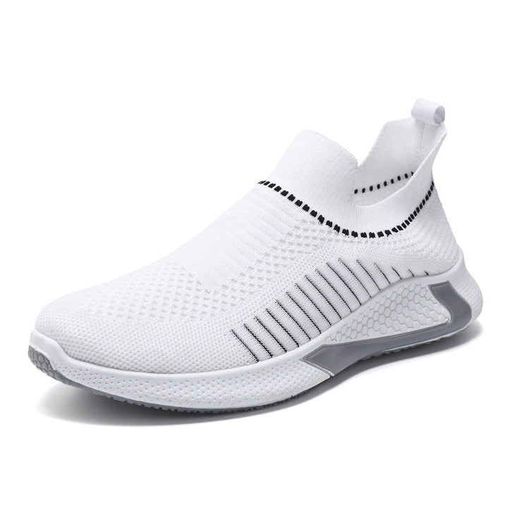 Leo - Sportliche Slip-On-Sneaker mit Strick-Obermaterial