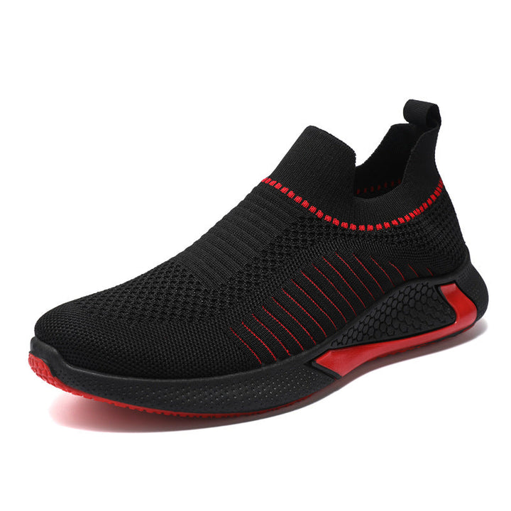 Leo - Sportliche Slip-On-Sneaker mit Strick-Obermaterial