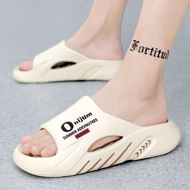 Leon - Bequeme Slip-On Sandalen