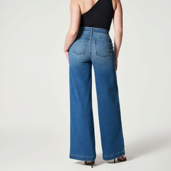 Aria - High-Waist Jeans mit weitem Bein