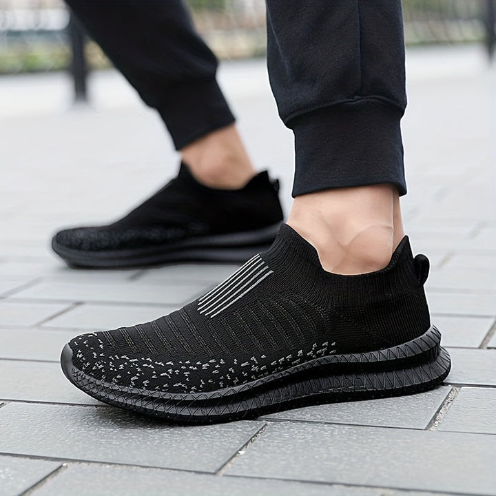 Kai - Atmungsaktive Slip-On-Sneaker mit Strick-Obermaterial