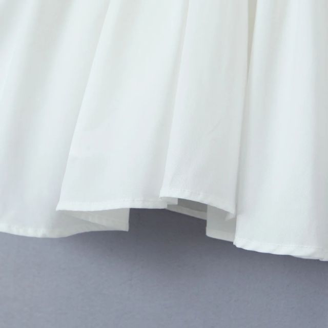 Evelina - Baumwoll-Sommerkleid mit Spitzendetails