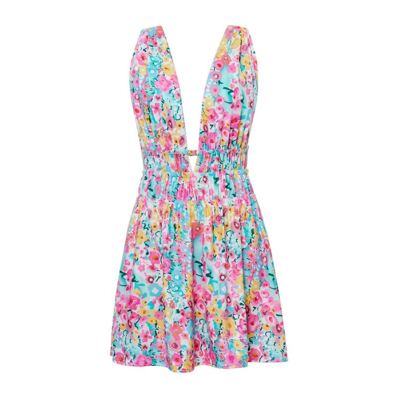 Eloise - Sommerliches Blumen-Skaterkleid