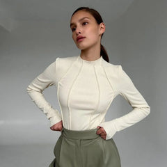 Amelia - Stilvoller Rollkragenpullover mit elegantem Design