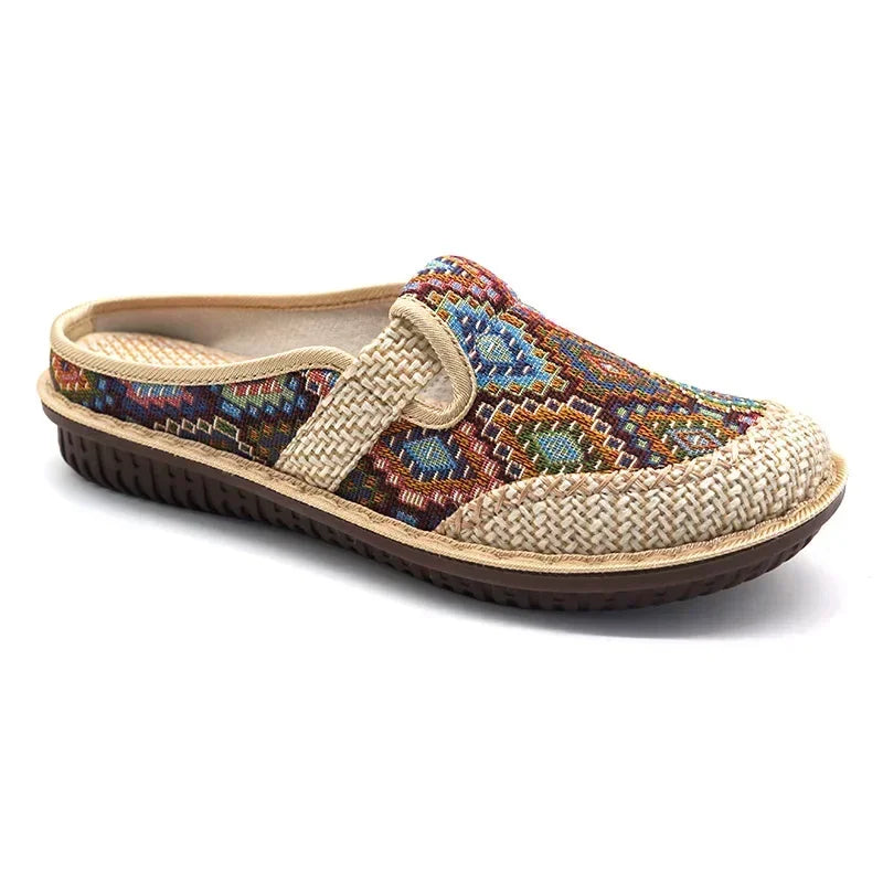 Esmeralda - Böhmische gewebte Slip-On-Loafer