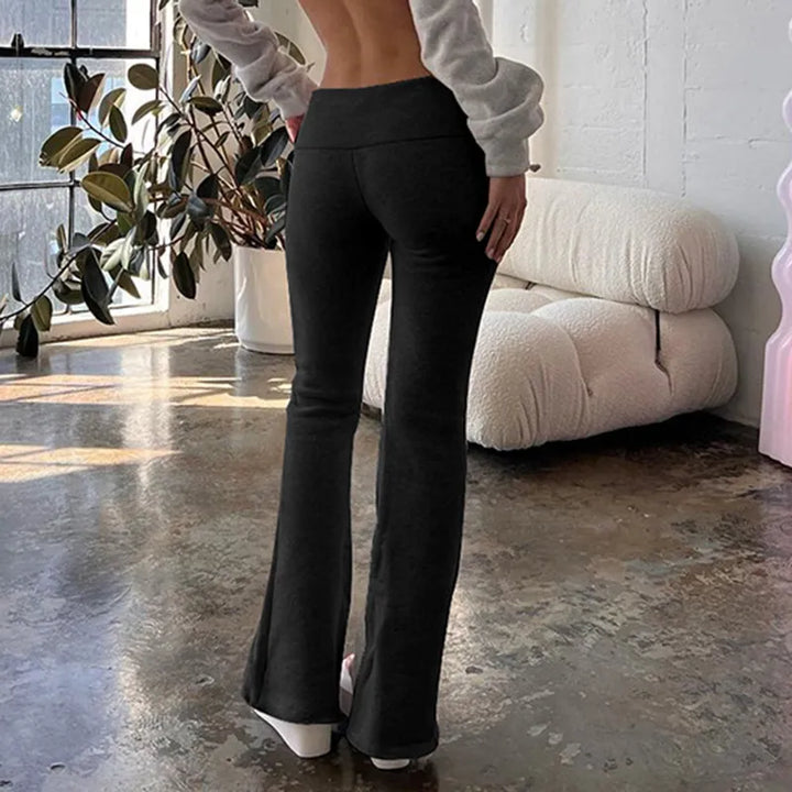 Ava - High-Waist Yogahose mit Schlag