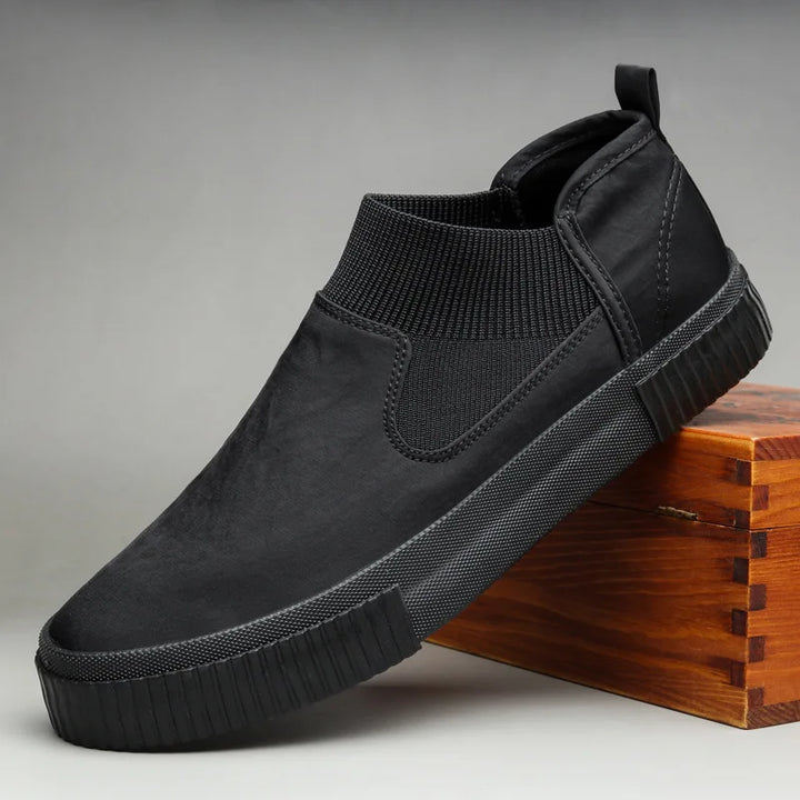 Nolan - Elegante Slip-On-Sneaker mit strukturierter Oberfläche