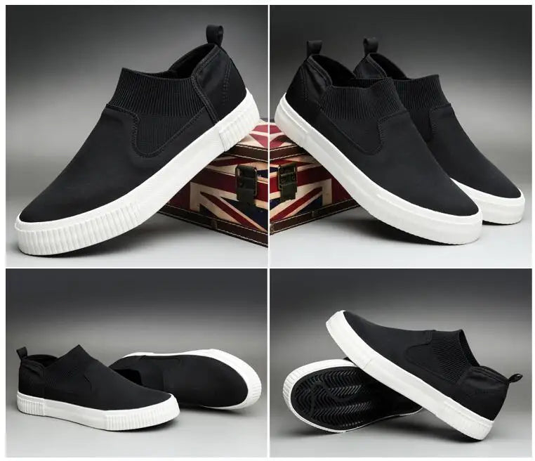 Nolan - Elegante Slip-On-Sneaker mit strukturierter Oberfläche