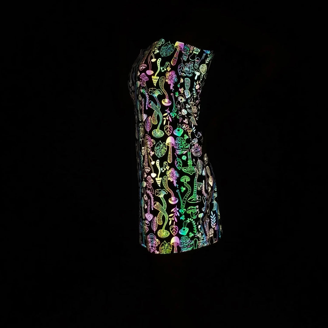 Zara - Leuchtendes Partykleid mit Glow-in-the-Dark-Effekt