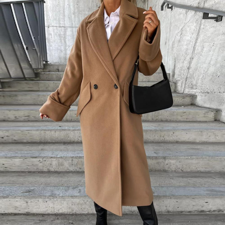 Isabella - Eleganter Langer Trenchcoat