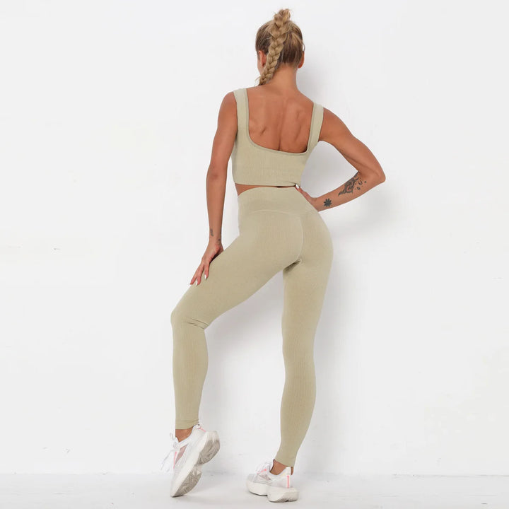 Jasmine - Ombre-Verlauf Yoga-Leggings