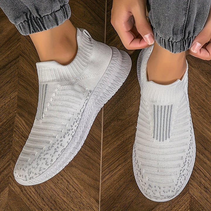 Kai - Atmungsaktive Slip-On-Sneaker mit Strick-Obermaterial