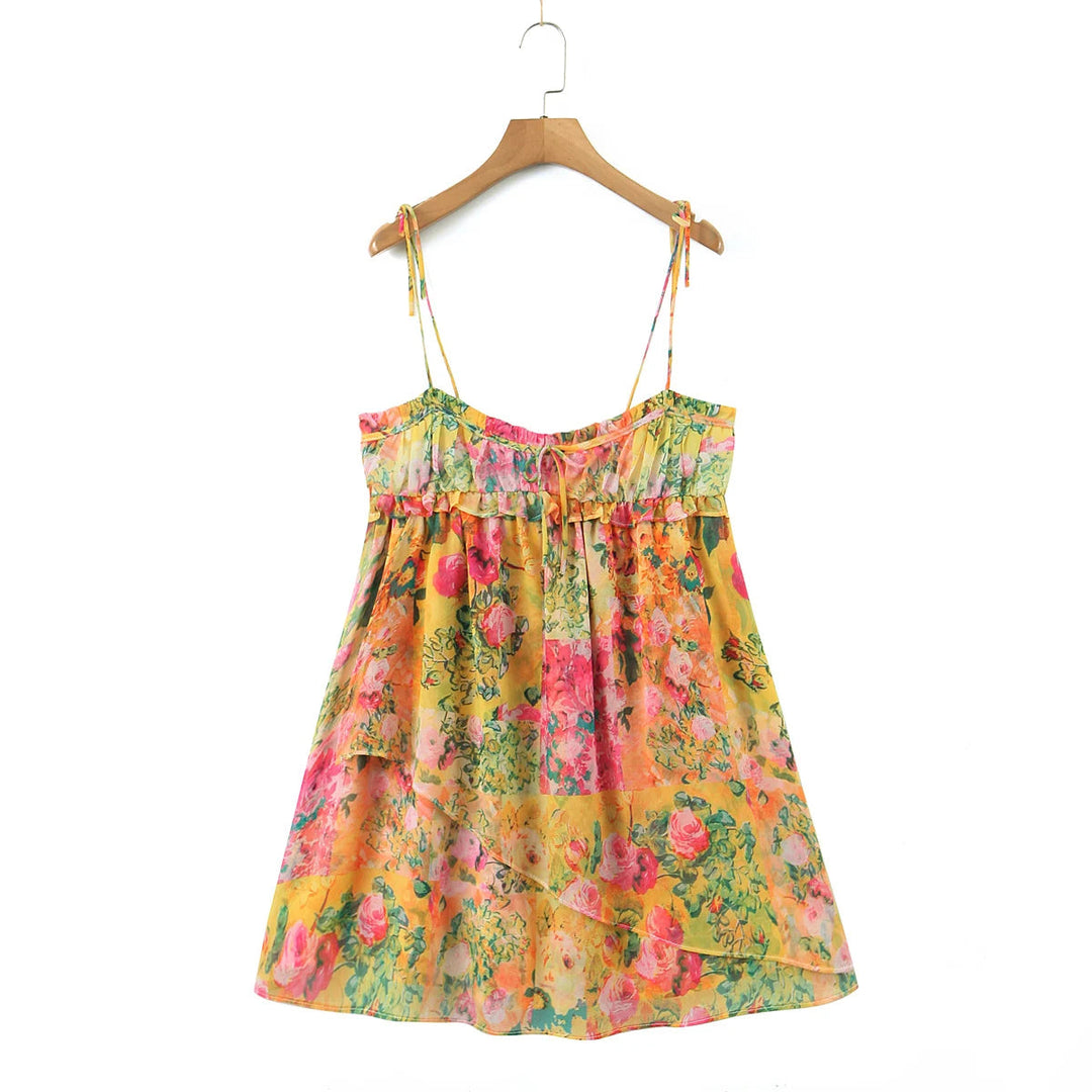 Floriana - Blumiges Sommerminikleid