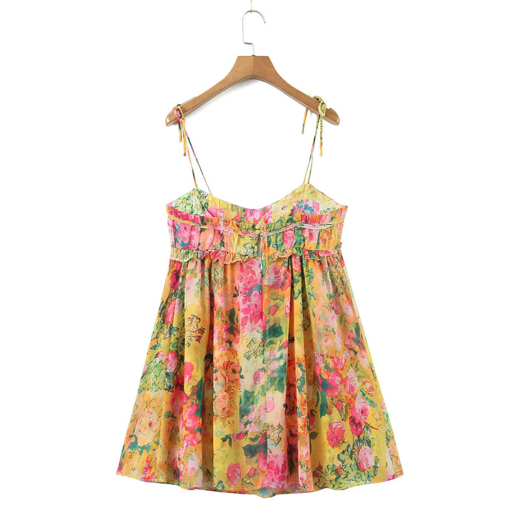 Floriana - Blumiges Sommerminikleid