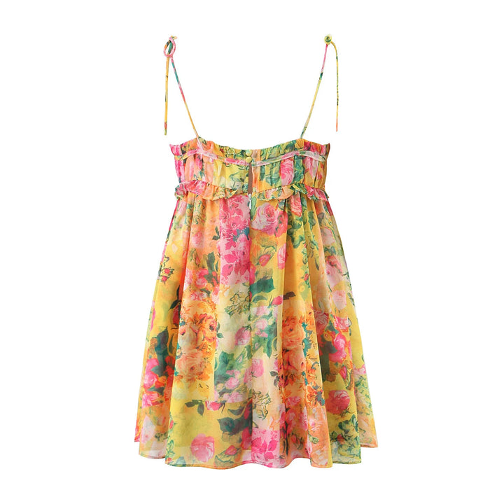 Floriana - Blumiges Sommerminikleid